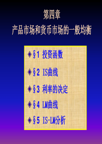 宏观经济学(高鸿业)IS-LM曲线09.ppt