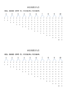 10以内数的分与合(打印版)