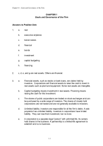 Principles of Corporate Finance 11th solution 习题答案