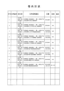 天津港重工制造基地堆场电缆沟工程检验批及隐蔽工程报