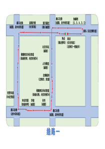 咸阳周陵驾考科目三路线(精准图解)