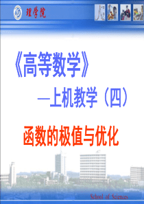 matlab 函数的极值与优化