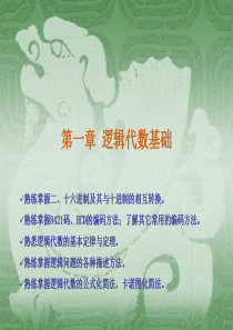 数电第一章-逻辑代数基础