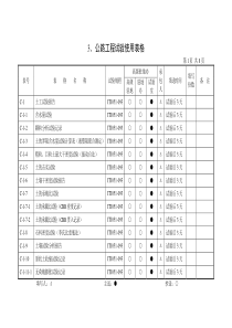 公路工程试验使用表格表格使用说明