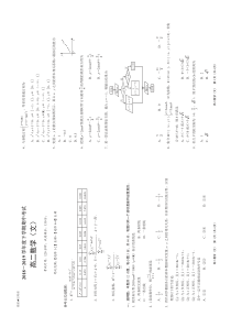 吉林省舒兰一中20182019学年高二下学期期中考试数学文试卷PDF版