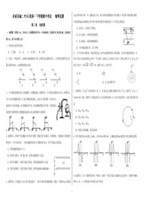山东省20182019学年济南市历城第二中学高一下学期期中考试物理试题