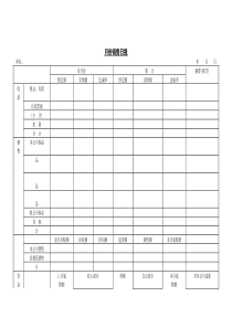 月份销售日报word模板