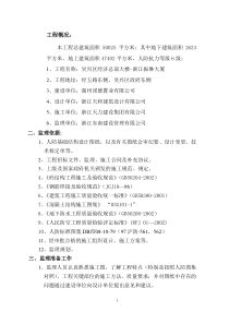 某大厦人防工程监理细则监理实施细则