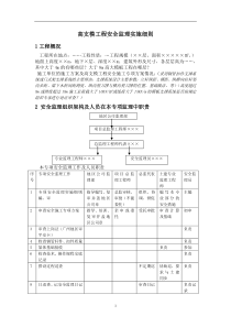 高支模工程安全监理实施细则14监理实施细则