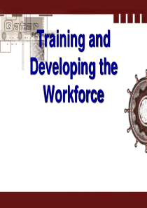 员工培训与开发training-and-developing-the-workforce