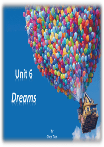 新视野英语读写教程2-Unit-6-Dreams