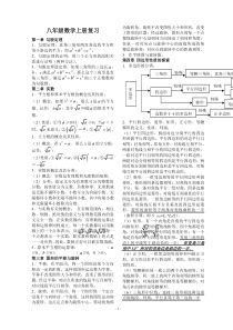 八年级数学上册完全复习资料+试题