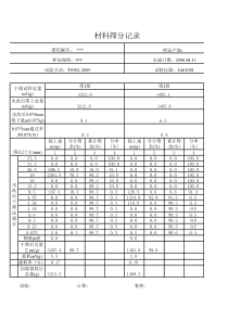 集料水筛法筛分计算