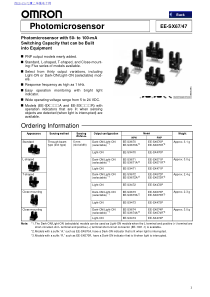 欧姆龙EE-SX67手册
