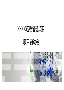 XX项目启动会