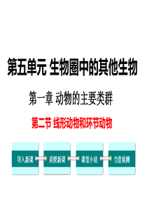 第二节线形动物和环节动物备份2人教版八年级上册初中生物教学资源