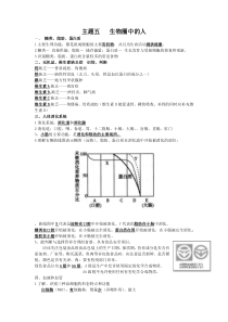 主题五---生物圈中的人知识点