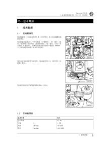 桑塔纳4缸电喷发动机BSA-1.8升原厂维修手册