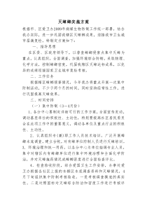 灭蟑螂实施方案