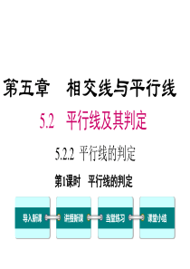 第1课时平行线的判定人教版七年级下册数学教学课件