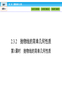 人教版高中数学选修11课件第2章圆锥曲线与方程2321