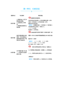 第8单元归纳总结人教版数学四年级上册单元归纳总结