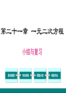 第二十一章小结与复习人教版九年级上册数学教学课件