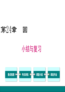 第二十四章小结与复习人教版九年级上册数学教学课件