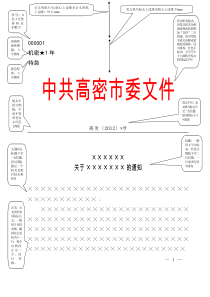 山东省党政机关公文格式规范模板