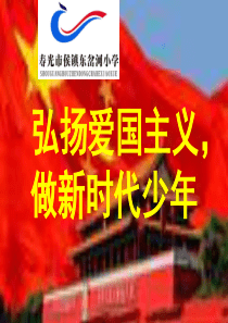 弘扬爱国主义精神做新时代好少年