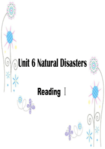 8A_Unit8_Natural_Disasters(ReadingⅠ)