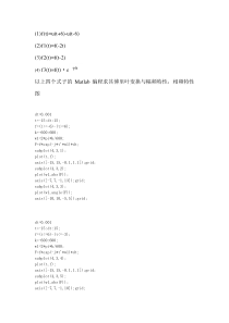 连续信号的傅里叶变换及matlab显示