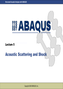 ABAQUS声学分析-acoustics-lecture5