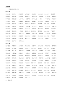 小升初字词总复习