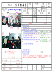 SOP标准作业指导书格式样版