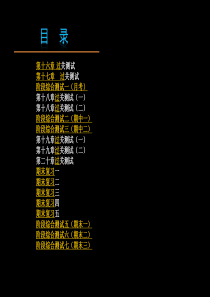 2016-2017新人教版八年级数学下总复习(过关题)PPT