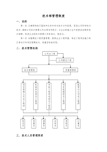 技术部管理制度