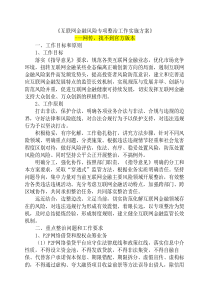 互联网金融风险专项整治工作实施方案