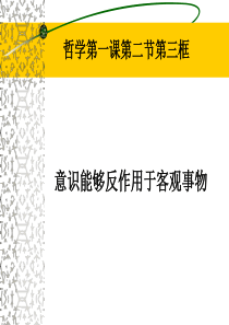 意识对物质的反作用高二政治课件