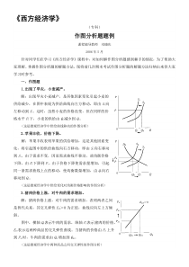 《西方经济学》作图分析题例