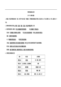 浙教版科学九年级上册第四章知识点梳理