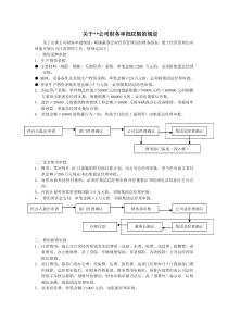 关于公司财务审批权限的规定