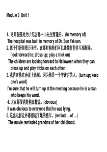 B3 Translation 必修三