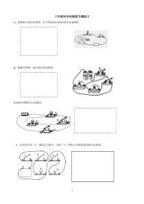 八年级科学电路图专题练习