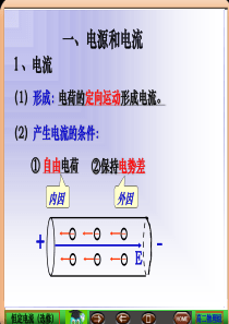 人教版高二物理课件人教版高二物理选修31电源和电流ppt课件高二物理课件