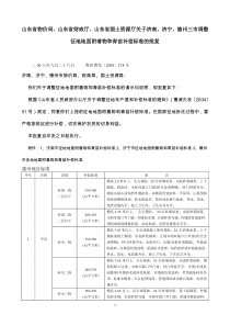 鲁价费发[2008]178号文-山东省物价局关于济南-济宁-德州三市调整征地地面附着物和青苗补偿标准