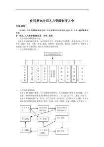 某公司人力资源管理制度大全(doc 87)