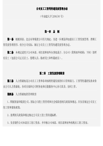 某公司员工工资等待遇发放管理办法(pdf4)(1)