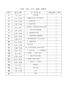 43页精品新人教版小学音乐一年级上册教案人教版音乐教学资源