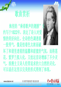 苏少版音乐九下乘着歌声的翅膀ppt课件2苏教版初中音乐教学资源